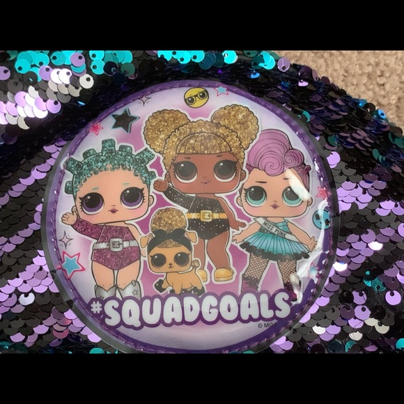 L.O.L. Surprise! Squadgoals Sequin Mini Backpack - Picture 6 of 9